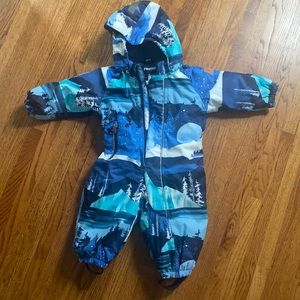 Reima Blue Infant Snowsuit